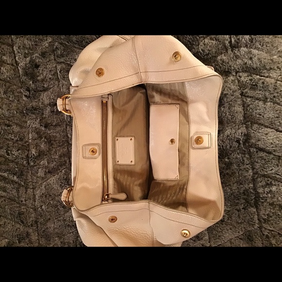 PRADA leather purse w/ brass chain straps - Picture 7 of 11